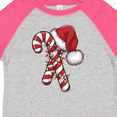 thumbnail image 4 of Inktastic Red and White Candy Cane Santa Christmas Funny Xmas Lights Boys or Girls Toddler T-Shirt, 4 of 5