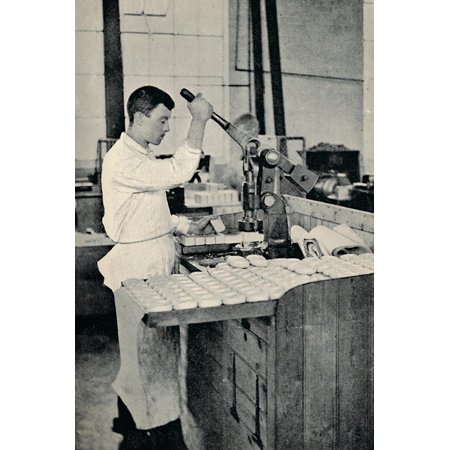 'Stamping Blocks of Soap', c1917 Print Wall Art