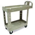 thumbnail image 1 of Heavy-Duty Utility Cart  2-Shelf  17-7/8w x 39-1/4d x 33-1/4h  Beige, 1 of 1