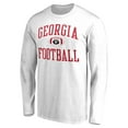 thumbnail image 2 of Men's White Georgia Bulldogs First Sprint Long Sleeve T-Shirt, 2 of 3