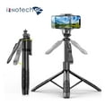 thumbnail image 1 of Innotech SC Trípode Selfie Stick Ajustable de 67 Pulgadas con Control Remoto y Luz Flash Incorporada: Trípode Portátil para iPhone, Android, GoPro, Grabación de Video, Transmisión en Vivo, Vlogging, Fotografía, 1 of 13