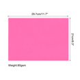 thumbnail image 2 of Unique Bargains 75 Sheets A4 Colored Print Copy Paper 8.5' x 11' Origami Paper Printer Paper 75gsm for Printing, Bright Red, 2 of 5
