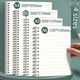 thumbnail image 4 of Cuaderno de espiral para estudiantes, con correa, transparente, de polipropileno, B5, con cuadrícula horizontal, 4 of 4