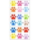 thumbnail image 2 of 3 hojas de pegatina de pared con estampado de pata de perro, calcomanía para bañera, huella de Animal, decoración artística de pared, 2 of 6