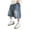 rqa2-0701-Blue, variant on Jorts Kids Y2K Boys Denim Shorts Comfortable Elastic Waist Casual Style for Everyday Relaxation Activities 2-12 Years Old Summer