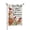 Thanks to The Lord, variant on BEKOU Fall Cardinal Birds Garden Flag, Stained Glass Style Autumn Maple Leaves Yard Flag, Burlap Textured Double Sided Seasonal House Flag for Outdoor Yard Garden Decoration 12x18 Inch
