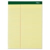 TOPS Double Docket Ruled Pads, 8 1/2 x 11 3/4, Canary, 100 Sheets, 6 Pads/Pack -TOP63396