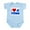 Sky Blue, variant on CafePress - I Heart My Stepmom Infant Bodysuit - Baby Light Bodysuit, Size Newborn - 24 Months