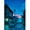 Blue, variant on Japanese Street Scenery Sakura Architecture Canvas Posters and Prints Wall Art Paintings Mural for Modern Living Room Home Decor, 50*70cm, unframed.