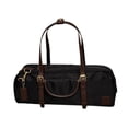thumbnail image 3 of Runquan Sac de Flûte Robuste Léger en Cuir PU Organisateur de Flûte Protection de Flûte Noir, 3 of 8