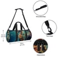 thumbnail image 5 of Hippocampus Durable Duffle Bag for Travel Tote - Spacious Interior for Swim Gear - 17.7 Inches - Ideal for Weekend Getaways, 5 of 6