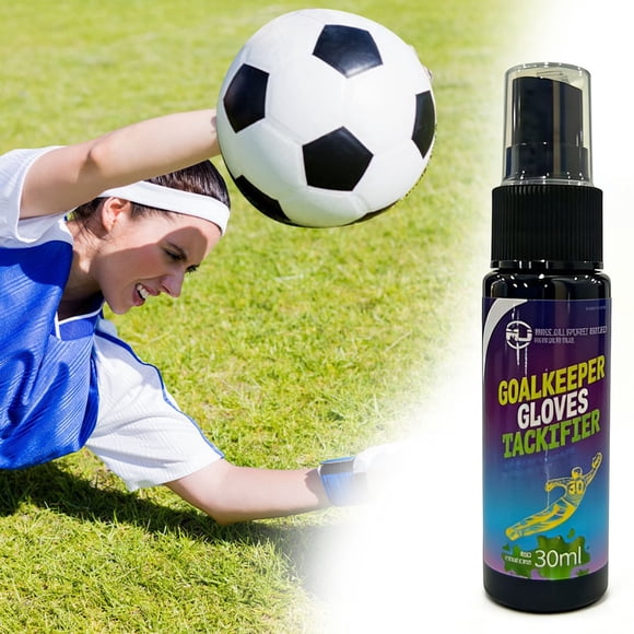 Kadlawus Vaporisateur Tackifier pour Gants de Gardien, Vaporisateur AntisKidGrip pour Soccer, Colle de Gardien Multifonction, Vaporisateur Adhésif Antidérapant pour Équipement de Soccer et de Sport
