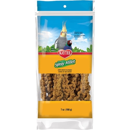 [Pack of 2] Kaytee Natural Spray Millet for All Birds 7 oz