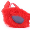 thumbnail image 3 of Plush Fuzzy Cat Eye Sunglasses Eyeglasses Vintage Style Cute Eyewear Sun Glasses Red, 3 of 8