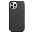 thumbnail image 4 of Apple iPhone 12 Pro Max Leather Case with Magsafe - Midnight Black, 4 of 5