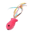 thumbnail image 1 of Colorful Ribbon Fish Cat Toy, Plush Replacement Head for Cat Teaser Wand, Interactive Kitten Toy for Play And Exercise, Stress Relief Toy for Small And Medium Cats, 1 of 2
