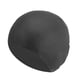 thumbnail image 1 of Gorro de natación de silicona impermeable de color sólido negro de 1 pieza de Bargains Únicos, 1 of 5
