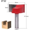 thumbnail image 3 of 8mm Shank Copy Cutter 8mm Shank Flush Trim Hinge Mortise Model 6pcs/set, 3 of 5