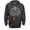 Charcoal Heather, variant on The Morbid the Merrier Beer Holder Tailgate Hoodie Sweatshirt Unisex 3X-Large Black