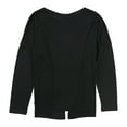 thumbnail image 2 of Reebok Womens Mesh Back Basic T-Shirt, Black, X-Large, 2 of 2