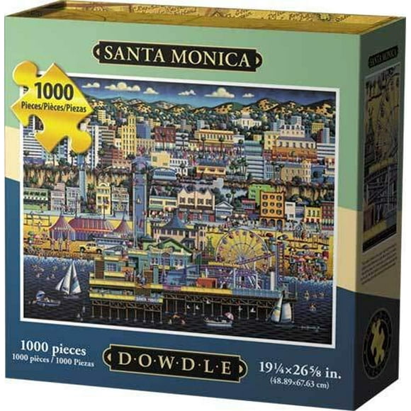 Dowdle Puzzle de 1000 Pièces Santa Monica