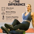 thumbnail image 4 of Leggins CompressionZ Compression para mujer, color negro, talla M, 4 of 6