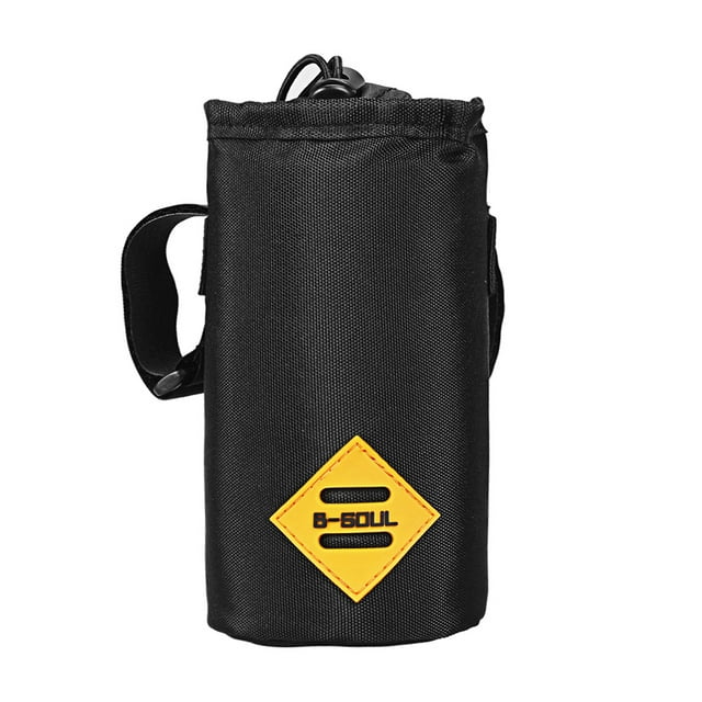 Sac Porte-Bouteille d'Eau Résistant à l'Eau pour Guidon de Bicyclette, Pochette de Rangement pour Cyclisme, Camping, Randonnée, Backpacking