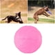 thumbnail image 5 of Discos voladores de entrenamiento de silicona para perros, juguete interactivo para perros, juguete duradero para buscar Rosa 18cm, 5 of 9