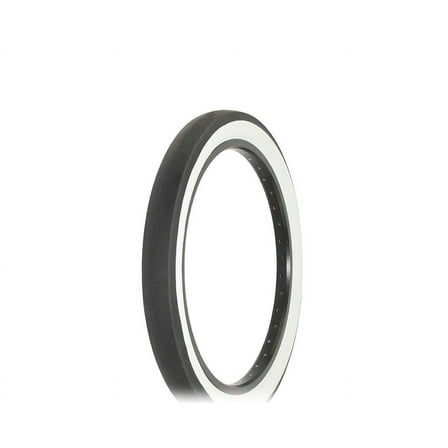 Bike Tire 20 x 2.125 Black/White Side Wall IA-1521.