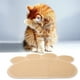 thumbnail image 5 of Alfombrilla antideslizante para gatos, alfombrilla con forma de pata para mascotas, perro, gato, cachorro, gatito, plato, tazón, comida, agua, mantel individual, 30 * 40 cm (rosa), 5 of 6
