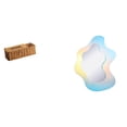 thumbnail image 1 of Estuche para pañuelos de escritorio,Caja de pañuelos faciales de papel retro de madera,Tapa para caja de pañuelos,porta servilletas de papel facial,espejo acrílico ondulado,Espejo acrílico, 1 of 8