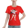 thumbnail image 1 of Women's Basic Short Sleeve T-Shirt Sailor Moon Rei Hono, 1 of 6