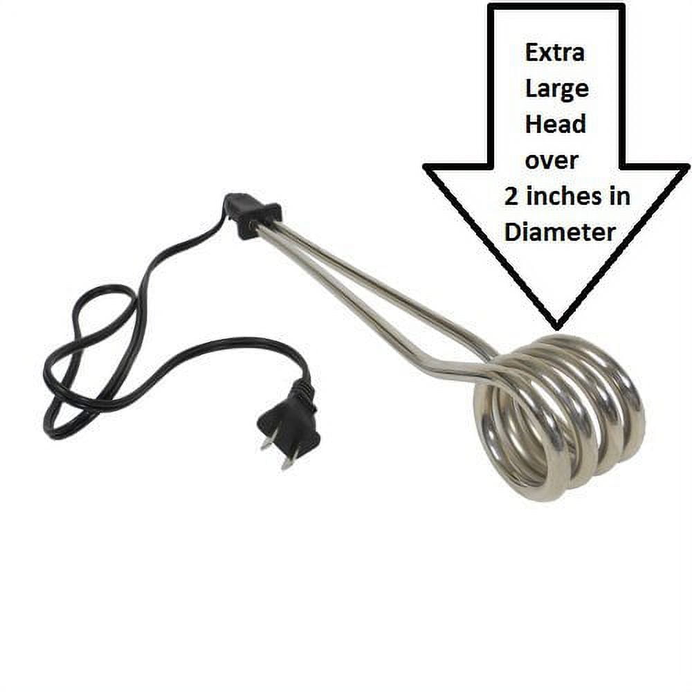 Extra Large Hot Water Heater Immersion Coil 1350 Watt Stinger Heating  Element - Walmart.com