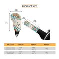 thumbnail image 5 of Renewold Bohemian Flower Butterfly Neoprene Auto Handbrake Cover Gear Shift Knob Cover Set Car Interior Decor Accessories, 5 of 7