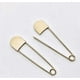 thumbnail image 1 of Tool Gadget Imperdibles de seguridad grandes, Imperdibles de 5 pulgadas, 6 PCS Imperdibles de seguridad de acero inoxidable grandes, Imperdibles de seguridad XL enormes y fuertes plateados,, 1 of 3
