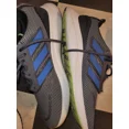 thumbnail image 2 of Adi-das Cloudfoam Racer Mens Gray/ Blue Shoes Size 10.5, 2 of 6