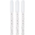 thumbnail image 2 of shiyou-3-Pack Fine Tip Wet Erase Markers - White Ink Compatible with Colorful Snap-In Dashboards, Wall Organizers, and Colorful Interchangeable Planner Covers by ., 2 of 4