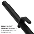 thumbnail image 3 of Rizador HOT TOOLS Pro Artist Black Gold de 1 pulgada: el favorito de los estilistas. Crea ondas definidas y resultados duraderos para peinados suaves y brillantes., 3 of 5