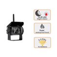 thumbnail image 3 of Cámara de respaldo inalámbrica para vehículos de 2,4 GHz Monitor LCD de 9 pulgadas para camiones, autobuses, vehículos recreativos, remolques, excavadoras 12V-24V Impermeable IP67 Ángulo 120��, 3 of 5