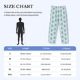 thumbnail image 4 of Lsque Sea Turtle Print Men's Pajama Pants, Lounge Pant - Comfortable Home Wear,Elastic Waistband, Stylish Design-Small, 4 of 9