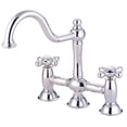 thumbnail image 1 of Kingston Brass Ks3781Ax Kitchen Faucet Without Sprayer - Polished Chrome Finish, 1 of 1