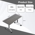 thumbnail image 2 of Conference Table 6ft,Folding Conference Room Table on Wheels,Mobile Flip Top Training Tables for Office,Meeting(4,Grey,47.2" D X 23.6" W X 29.5" H), 2 of 7