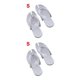 thumbnail image 4 of Zapatillas De Viaje Yuarrent Chanclas Portátiles Antideslizantes Para El Baño Verano Gris Claro S, 4 of 6