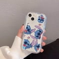 thumbnail image 3 of Funda bonita de Stitch Hello Kitty para Samsung Galaxy A34 5G A55 A35 S22 Ultra S24 S23 A54 A53 A52 A14 A13, funda Couqe suave, 3 of 5