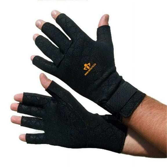 Impacto Anti-Vibration Gloves,L,Black,PR TS199L