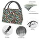 thumbnail image 4 of Fotbe Alphabet Bolsa Térmica Portátil con Estampado, Bolsa de Entrega de Alimentos Aislada, Bolsa Reutilizable de Gran Capacidad para Comidas y Supermercado, 4 of 6