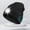 Black, variant on PONPRNGY Bluetooth Beanie with Light, USB Rechargeable Knit Hat with Headphones Headlampfor Men and Women, Ideal Gift for Christmas Birthday