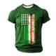 thumbnail image 2 of Ceisia Men's St. Patrick's Day American Irish Flag Shamrock T-Shirt | Short Sleeve Crew Neck Casual Tee Gifts, 2 of 4