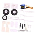 thumbnail image 3 of TISHITA Kit de Roue de Train d'Atterrissage Modèle DIY Avion Léger Pièces Accessoires avec Servo en Nylon, 3 of 8