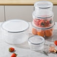 thumbnail image 5 of Large Fruit Containers for Fridge - Leakproof Food Storage Containers - Dishwasher & microwave safe Produce Containers Keep Fruits, Vegetables, Berry, Meat Fresh longer, 5 of 6